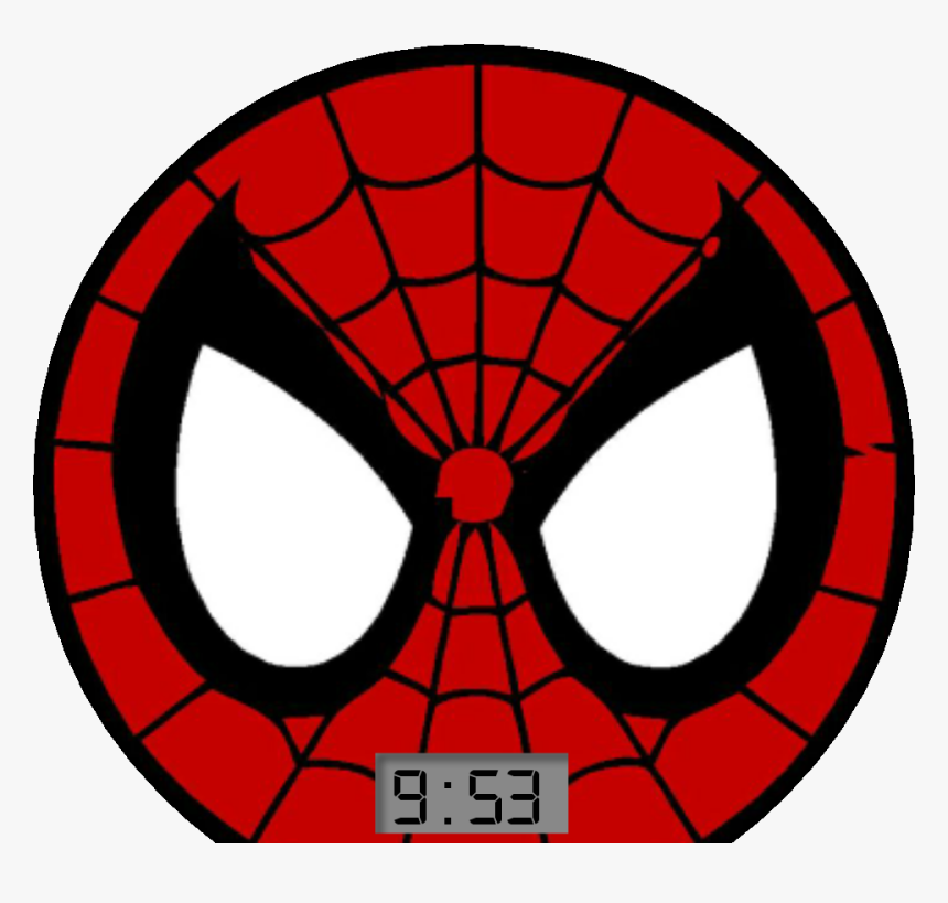 Friendly Neighborhood Spider Man For Moto 360 Facerepo - Transparent Background Spiderman Logo Png, Png Download, Free Download