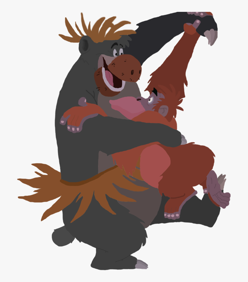 Baloo And Louie Toystoryfan Artwork - Illustration, HD Png Download, Free Download