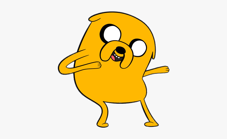 Adventure Time Jake The Dog Dancing - Cow Head Clip Art, HD Png Download, Free Download