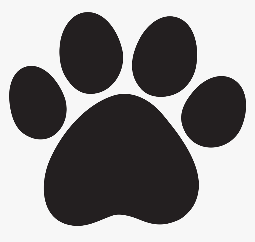 Lion Cougar Dog Cat Clip Art - Cat Paw Print Png, Transparent Png, Free Download