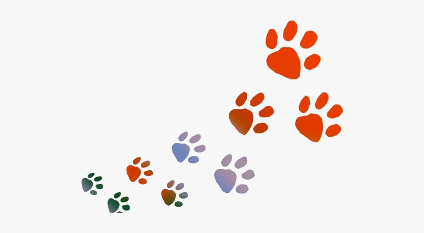Footprints Png Transparent Images - Dog Paw Png Transparent, Png Download, Free Download