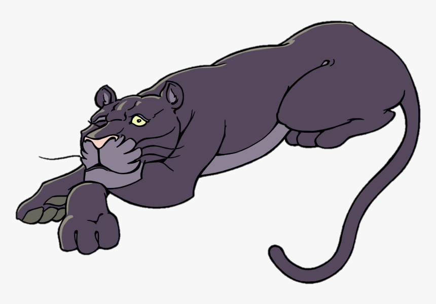 Bagheera Baloo Whiskers The Jungle Book Scouting - Bagheera Jungle Book Png, Transparent Png, Free Download