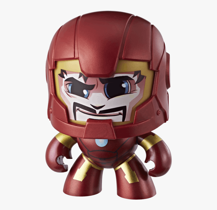 Marvel Mighty Muggs Figure Assortment Iron Man - Iron Man Toy, HD Png Download, Free Download