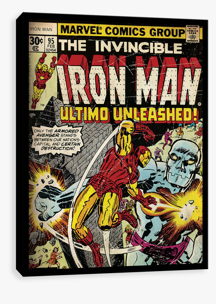 Ultimo Unleashed - Jack Kirby Iron Man Comic, HD Png Download, Free Download