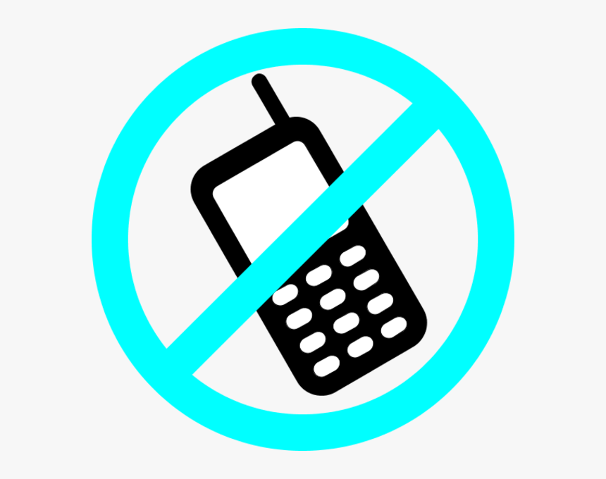 No Cell Phone - No Cell Phone Sign, HD Png Download, Free Download