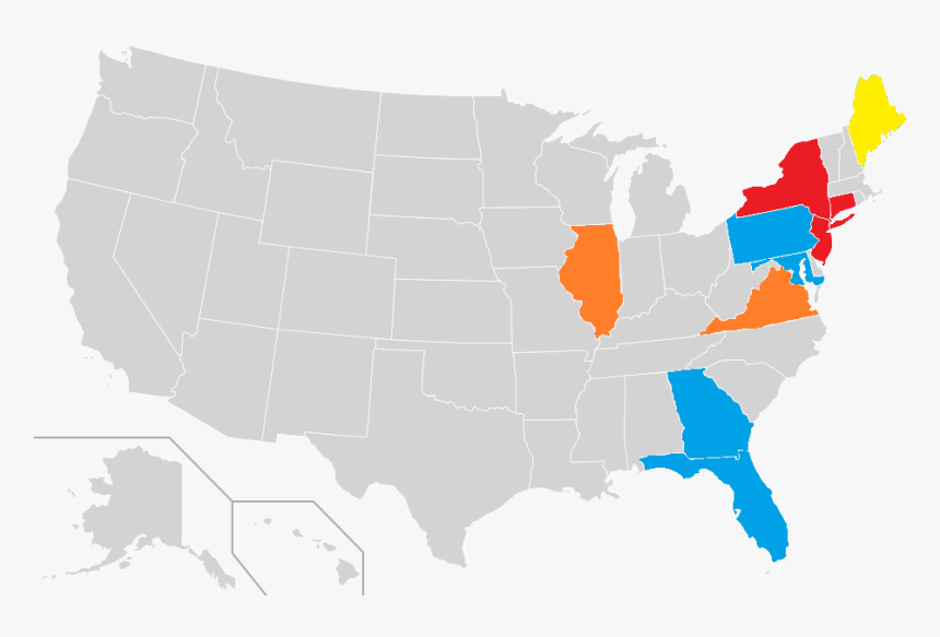 Ebola Quarantine United States - Apple Store Map Usa, HD Png Download, Free Download