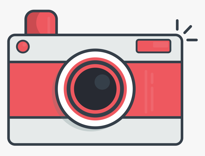 Clip Art Kamera Camera Big Image - Vsco Girl Stickers, HD Png Download, Free Download