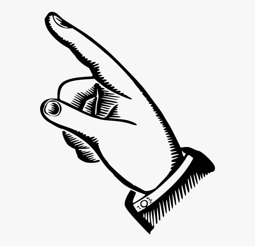 Clip Art Index Finger Gesture Free - Clip Art, HD Png Download, Free Download