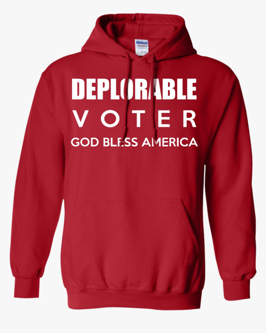 Deplorable Voter God Bless America T Shirt - High School Sweatshirt, HD Png Download, Free Download