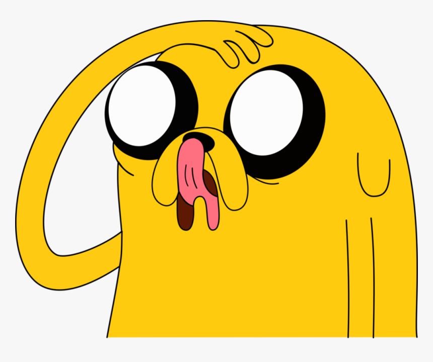 Jake The Dog Face Smiley Clip Art - Animated Cows, HD Png Download, Free Download