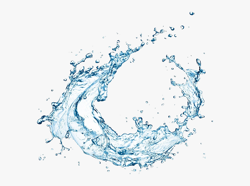 Blue Photography Drop Water Spray Splash Drops Clipart - Water Splash Png Transparent, Png Download, Free Download