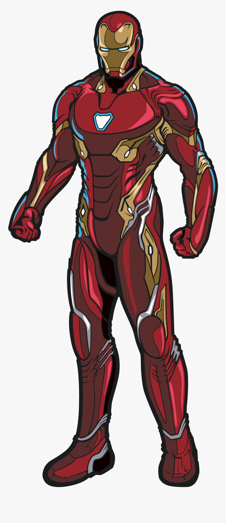 Infinity War Iron Man Drawing, HD Png Download, Free Download