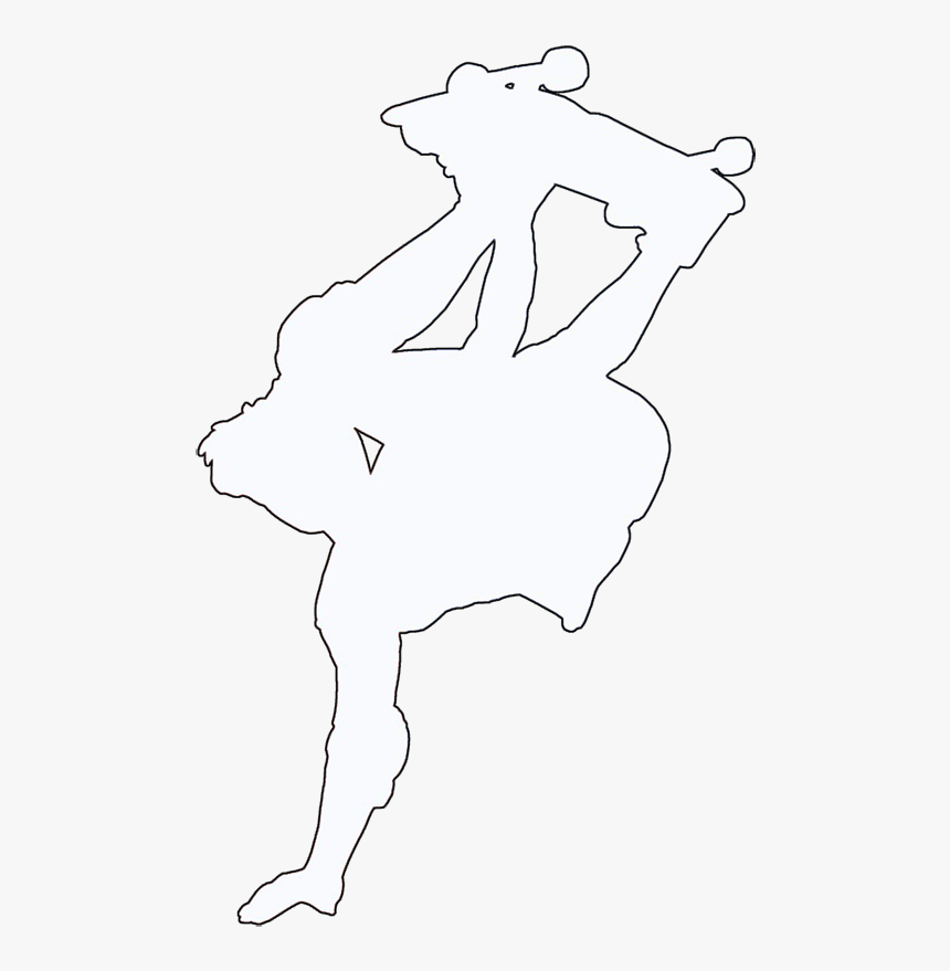 Different Kinds Of Sports - Skateboarder White Silhouette, HD Png Download, Free Download
