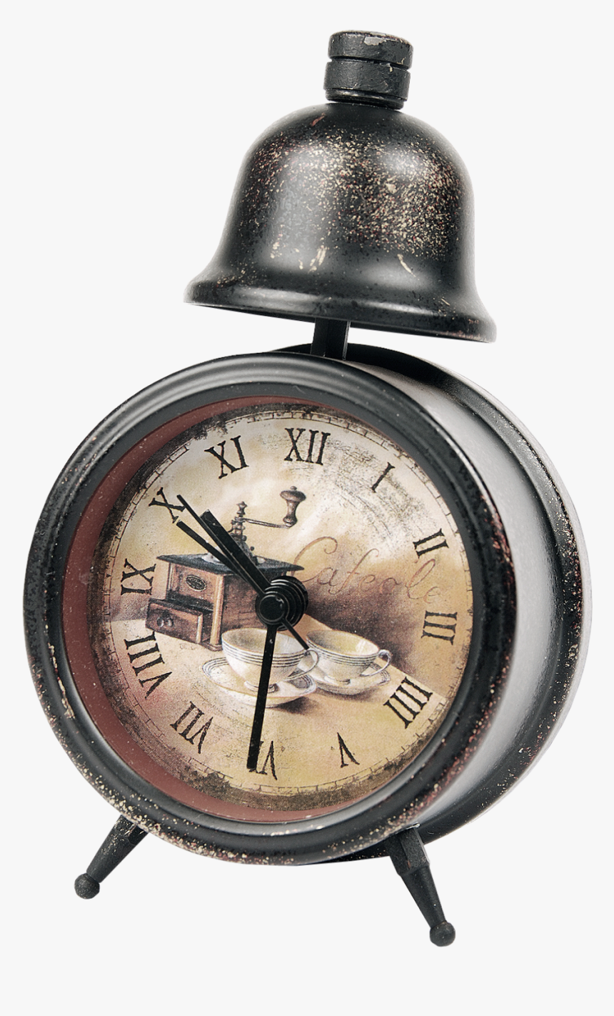 Pintado A Mano De Un Antiguo Reloj Despertador Png - Flying Clocks Png, Transparent Png, Free Download