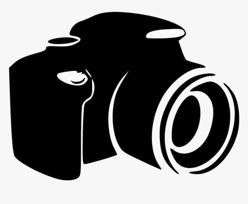Camera Photography Clip Art Lens Clipart Free Transparent - Photography Black And White Logo, HD Png Download, Free Download
