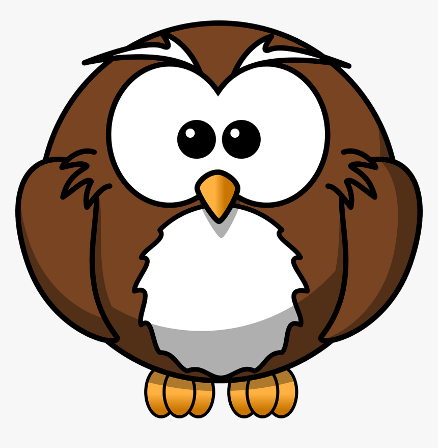 Cartoon Owl Clip Art - Cartoon Owl Clipart, HD Png Download, Free Download