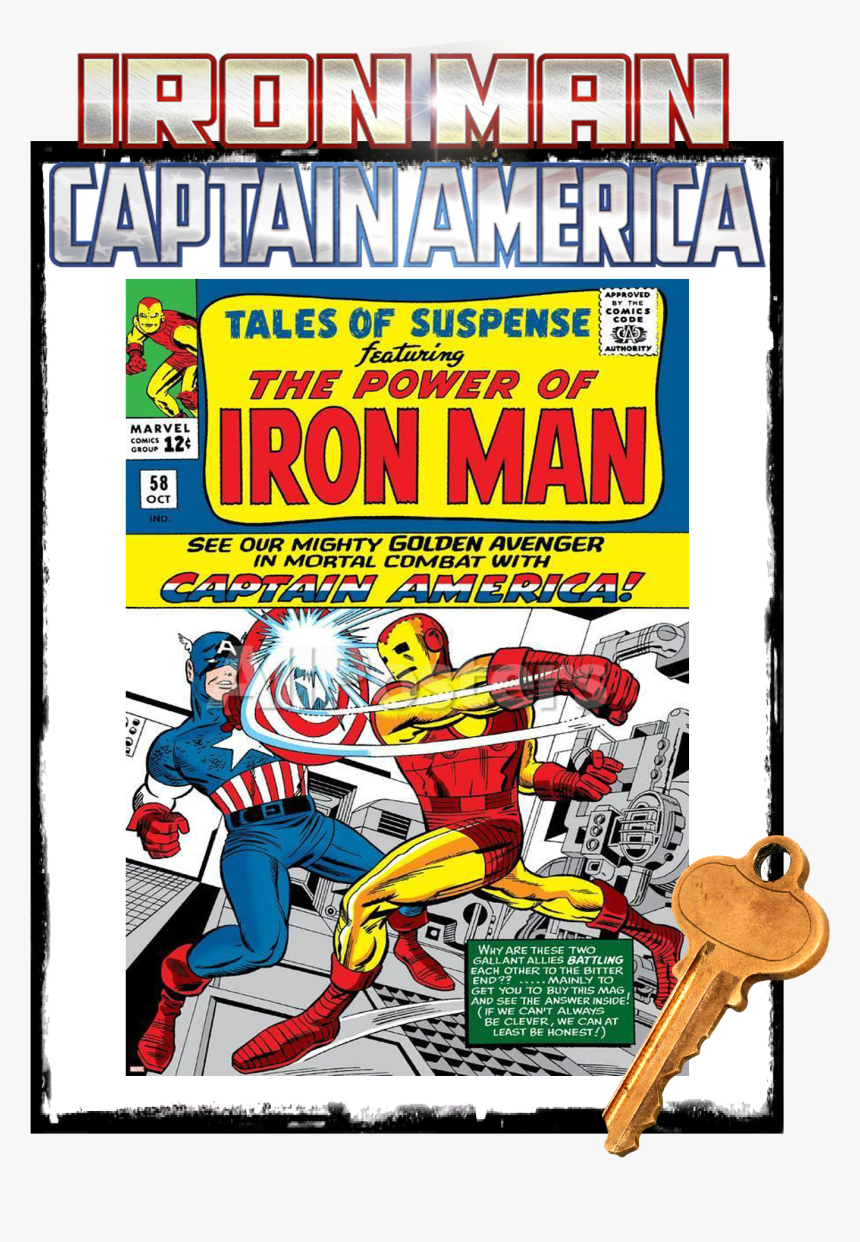 Tales Of Suspense - Tales Of Suspense 58, HD Png Download, Free Download