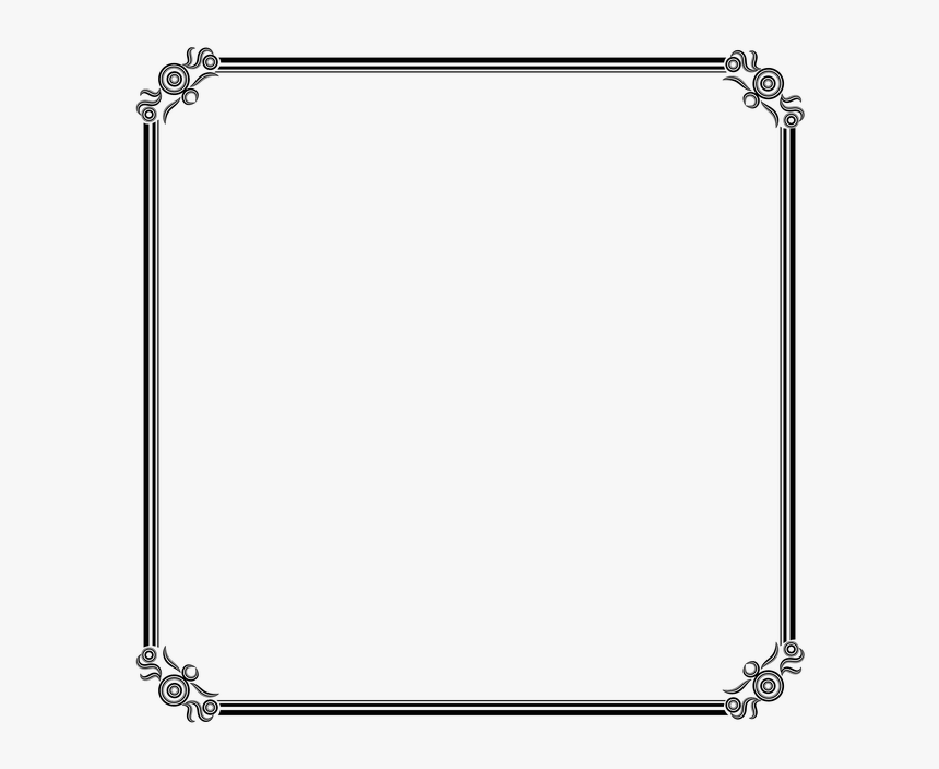 Background, Frame, Border, Decorative, Ornamental - Border Frame Png, Transparent Png, Free Download