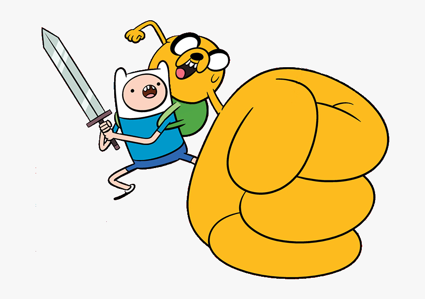 Finn The Human - Finn The Human And Jake The Dog, HD Png Download, Free Download