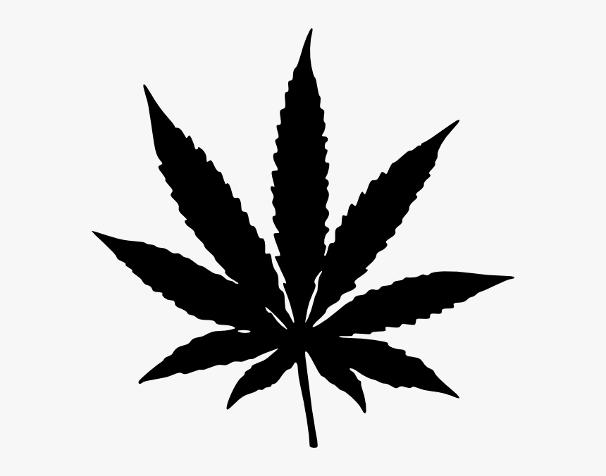 Red Marijuana Leaf Png, Transparent Png, Free Download