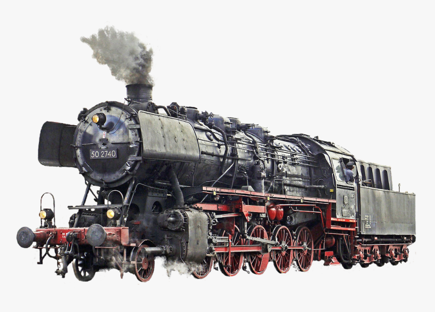 Old Steam Train Transparent Background, HD Png Download, Free Download