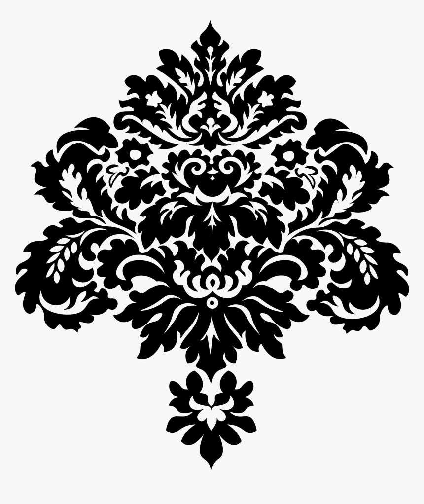 Damask Clip Art - Damask Png, Transparent Png, Free Download