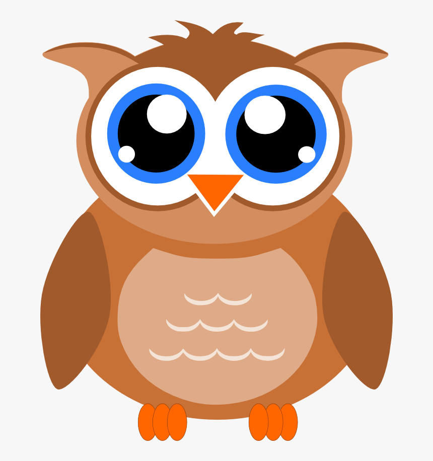 Clip Art Face Png Transparent - Owl Clipart No Background, Png Download, Free Download