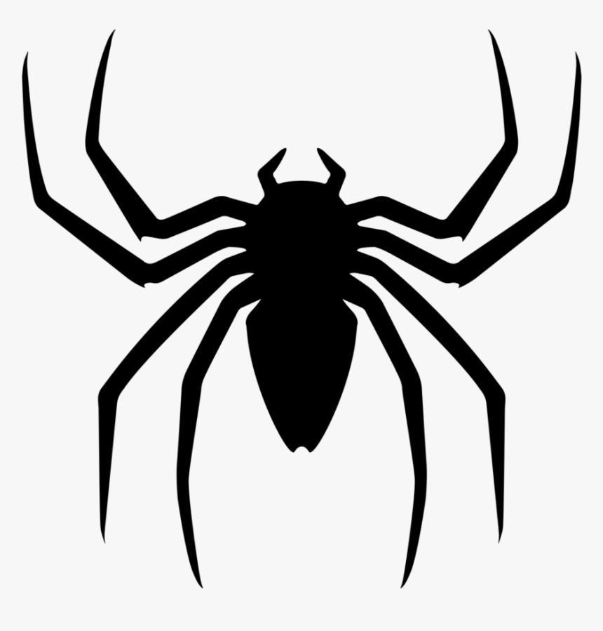 Transparent Spiderman Clipart - Spiderman Back Spider Logo, HD Png Download, Free Download