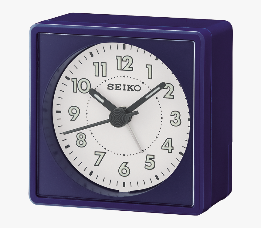 Reloj Seiko Despertador Qhe083l Cuadrado - Qhe083a, HD Png Download, Free Download
