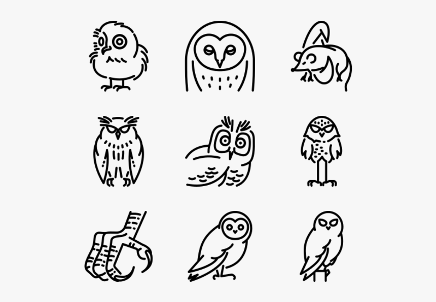 Owl - School Doodle Png, Transparent Png, Free Download