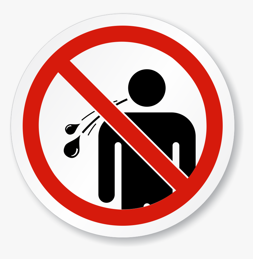 No Spitting Symbol - No Spitting, HD Png Download, Free Download