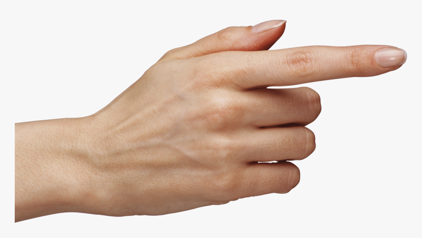 Woman Pointing Finger Transparent Png - Pointing Finger Png, Png Download, Free Download