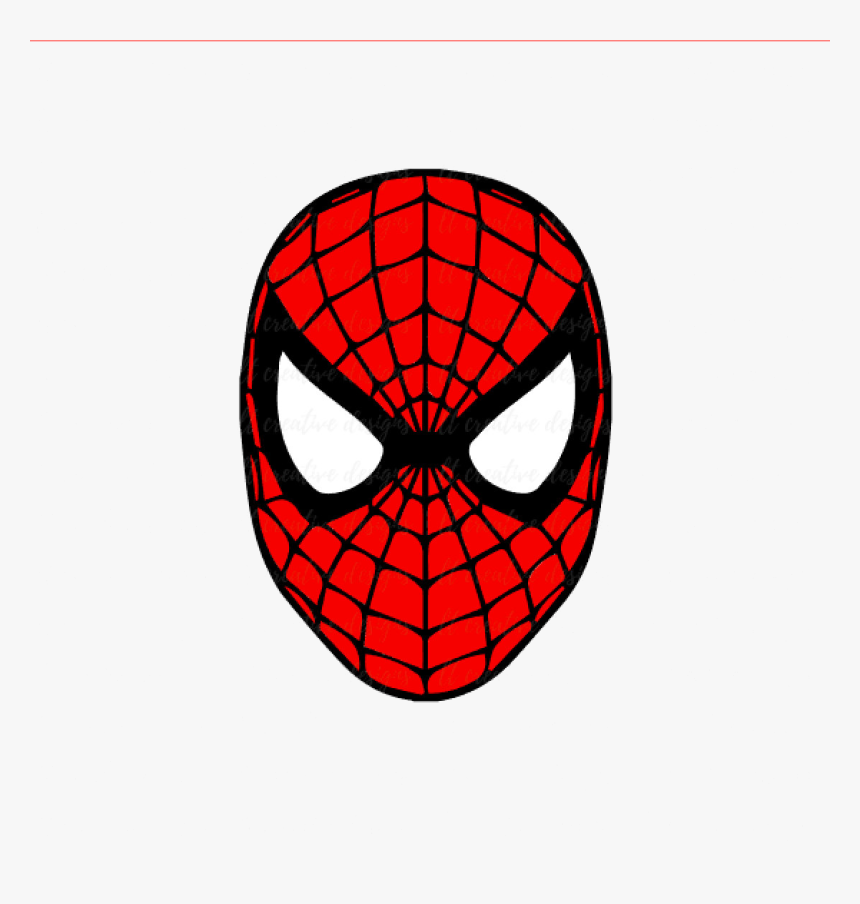 Spiderman Face Clipart Free Best Transparent Png - Transparent Spiderman Face Png, Png Download, Free Download