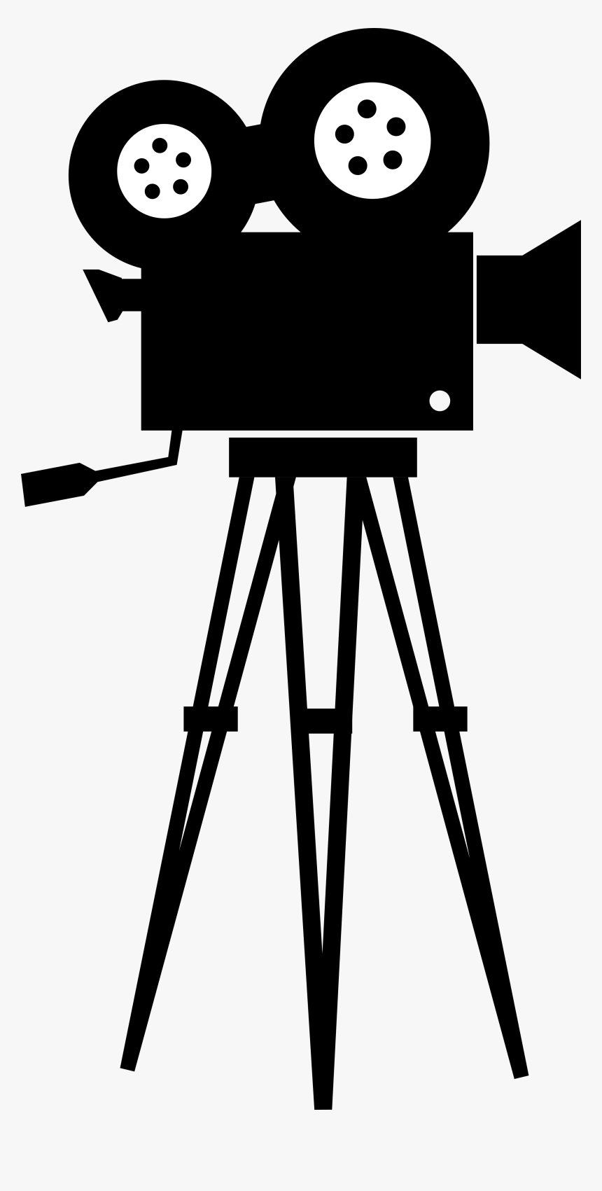 Movie Camera And Film Clipart - Film Camera Vector Png, Transparent Png, Free Download