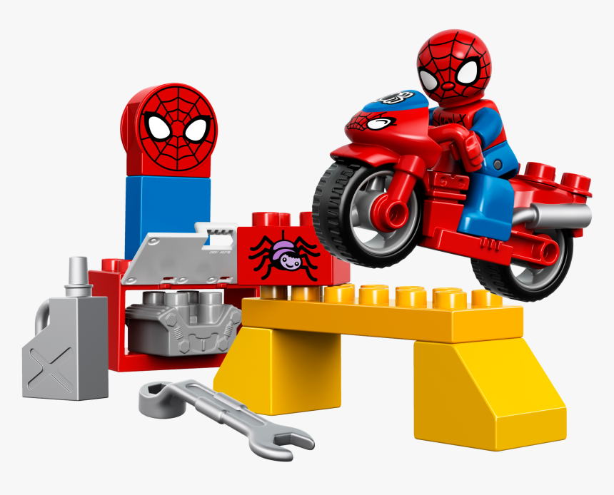 Transparent Legos Clipart - Spiderman Duplo Lego Sets, HD Png Download, Free Download