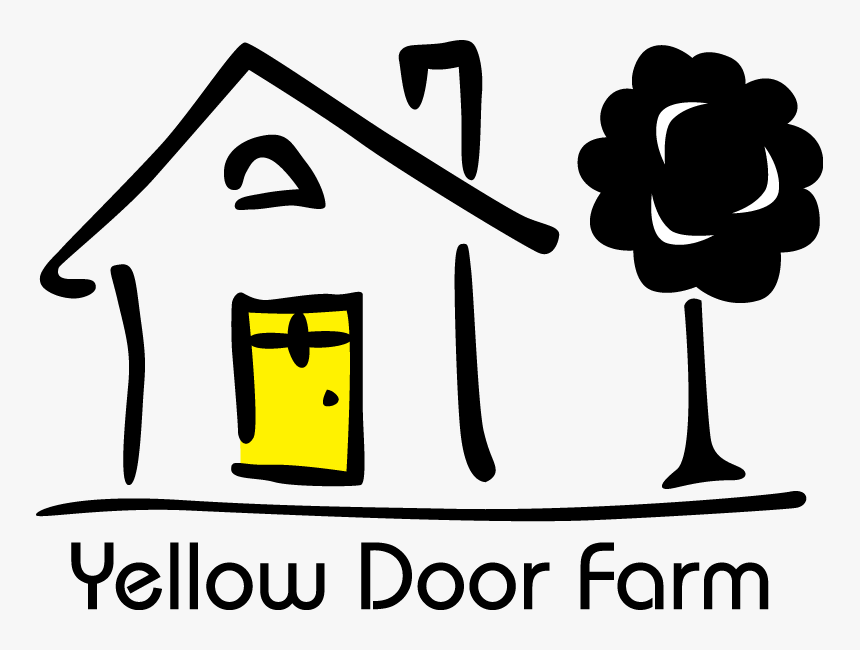 Yellow Door Farm - Dessin Maison Stylisée, HD Png Download, Free Download