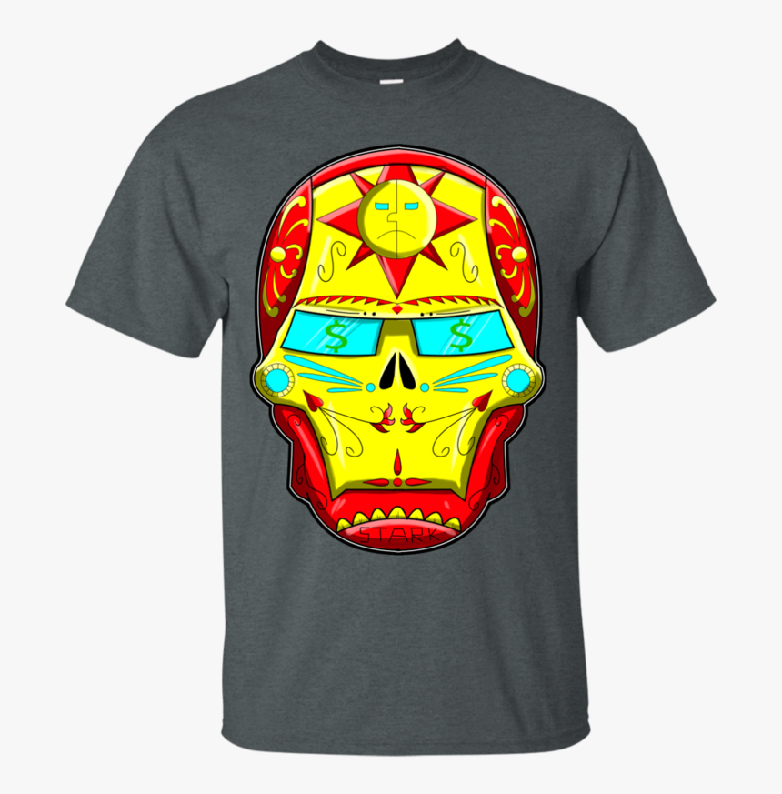 Ironman Sugar Skull Marvel Comics T Shirt & Hoodie - European Space Agency T Shirt, HD Png Download, Free Download