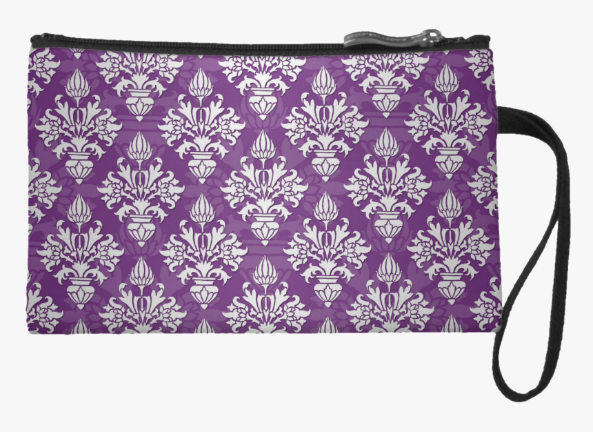 All About Patterns Damask In Your Purse - Wristlet, HD Png Download, Free Download