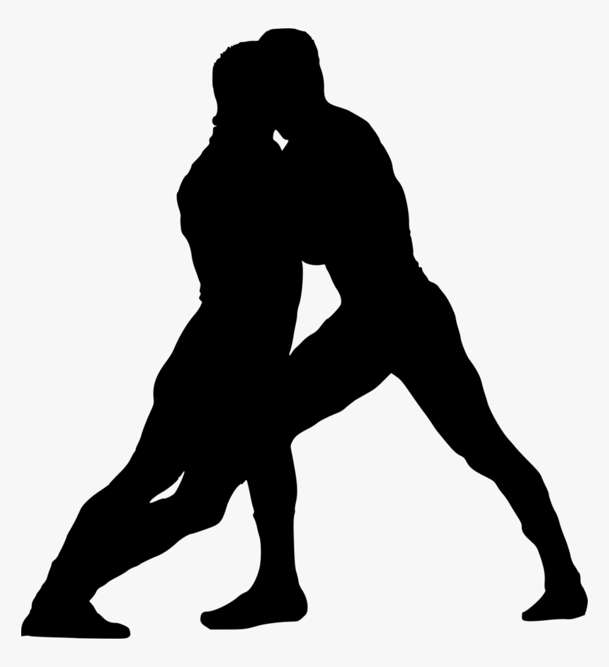 Wrestling Silhouette, HD Png Download, Free Download