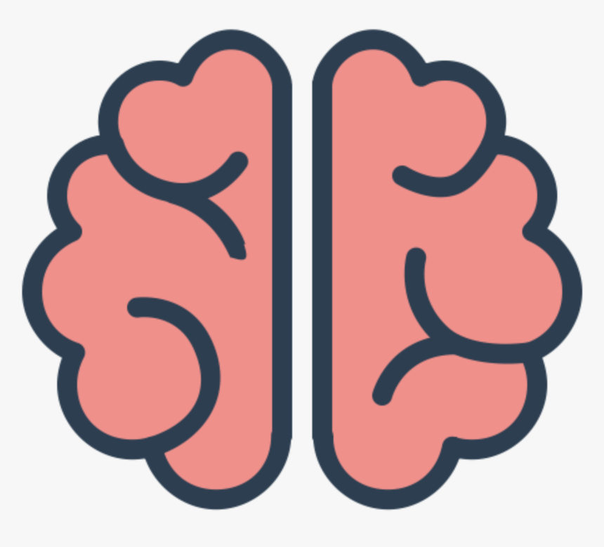 #brain #cerebro #animado #psicologia #neuropsicologia - Brain Flat Design Png, Transparent Png, Free Download