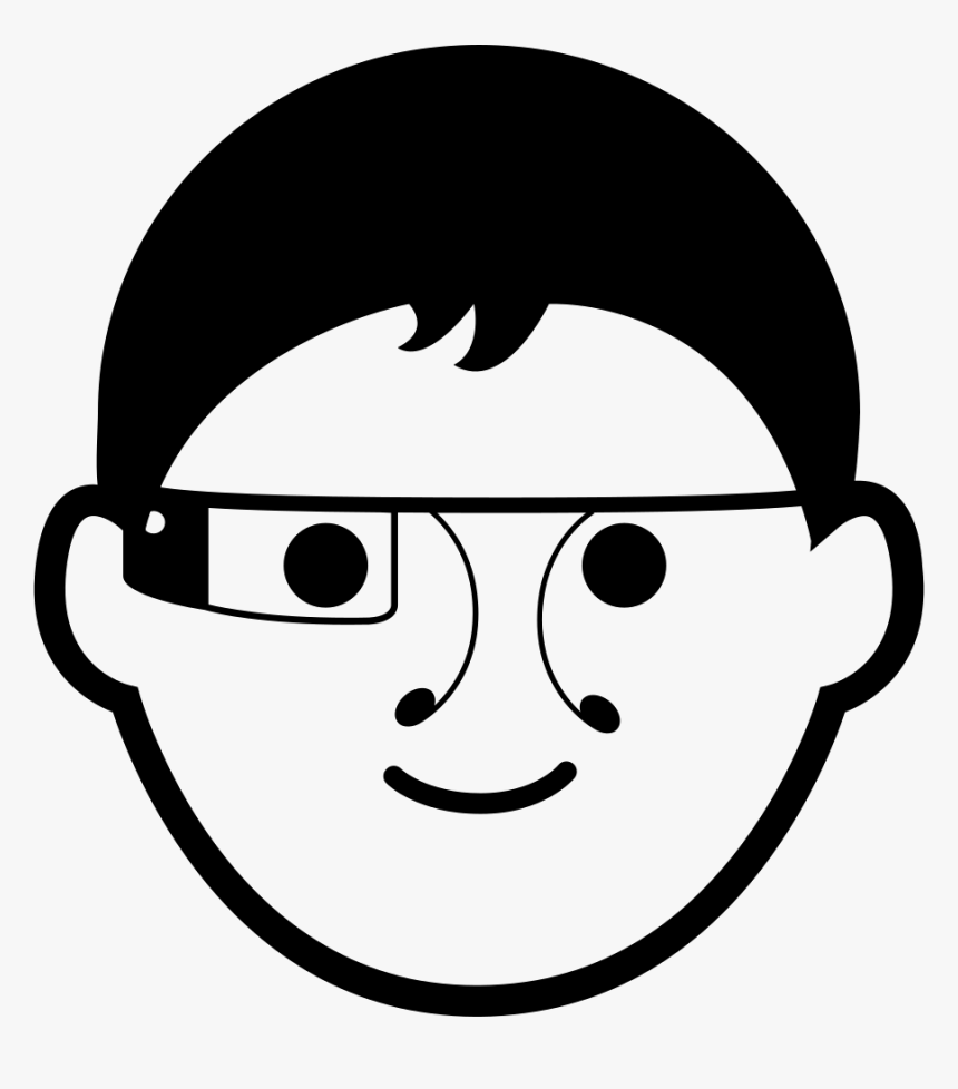 Transparent Man Face Png - Glasses Person Icon, Png Download, Free Download