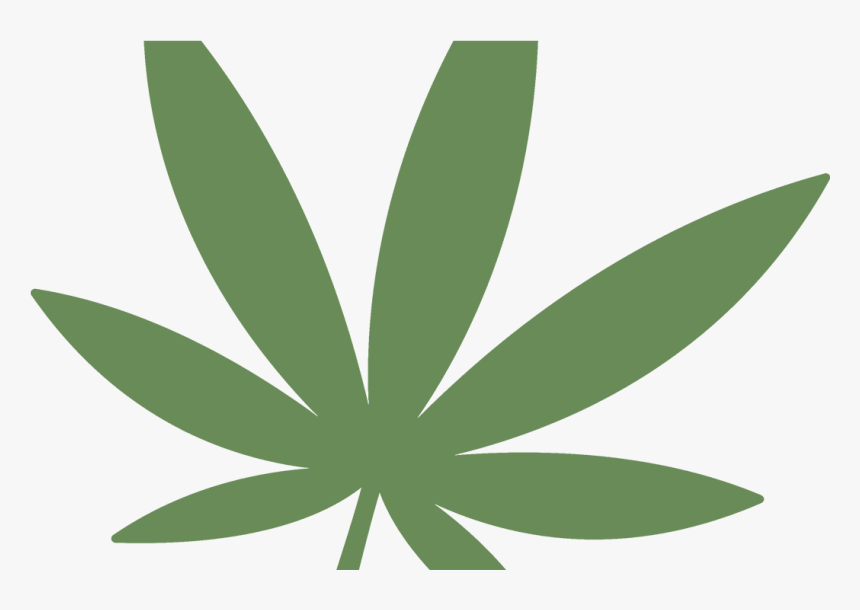 Transparent Marijuana Leaf Clipart - Marijuana Icon Png On White, Png Download, Free Download