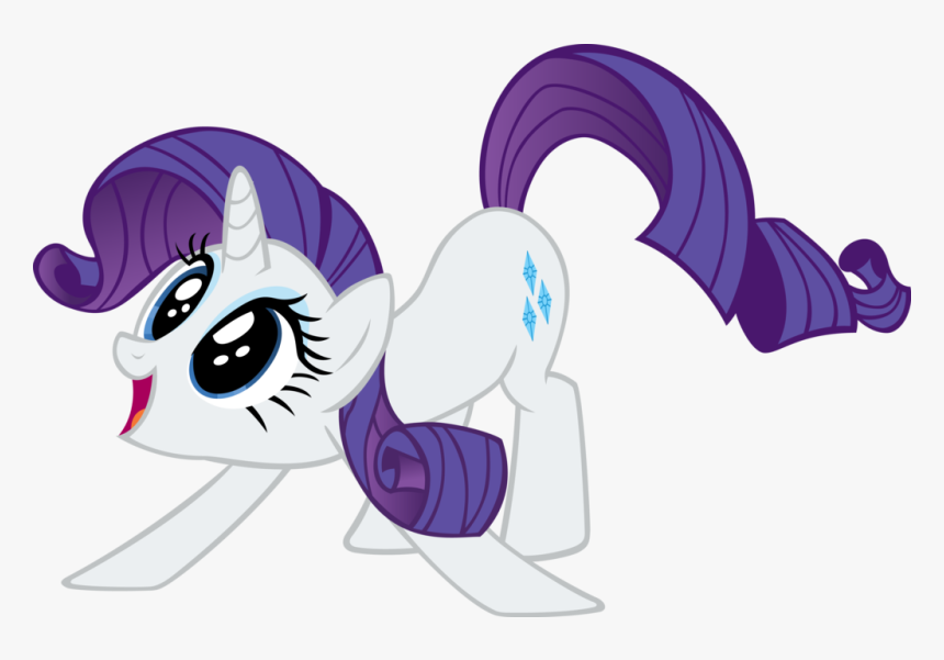 Vector Rarity Spots A Diamond By Golden - Mlp Rarity Amazed, HD Png Download, Free Download