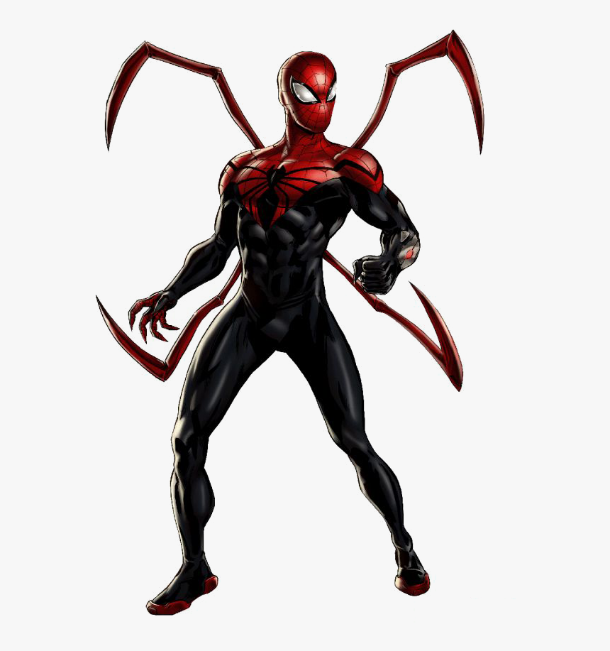 Comic Spiderman Png - Marvel Superior Spider Man, Transparent Png, Free Download