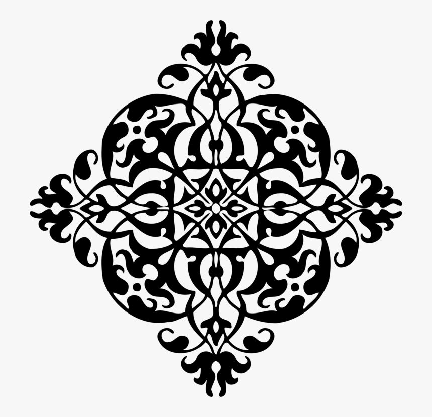 Transparent Damask Clipart - Png Arabesque, Png Download, Free Download