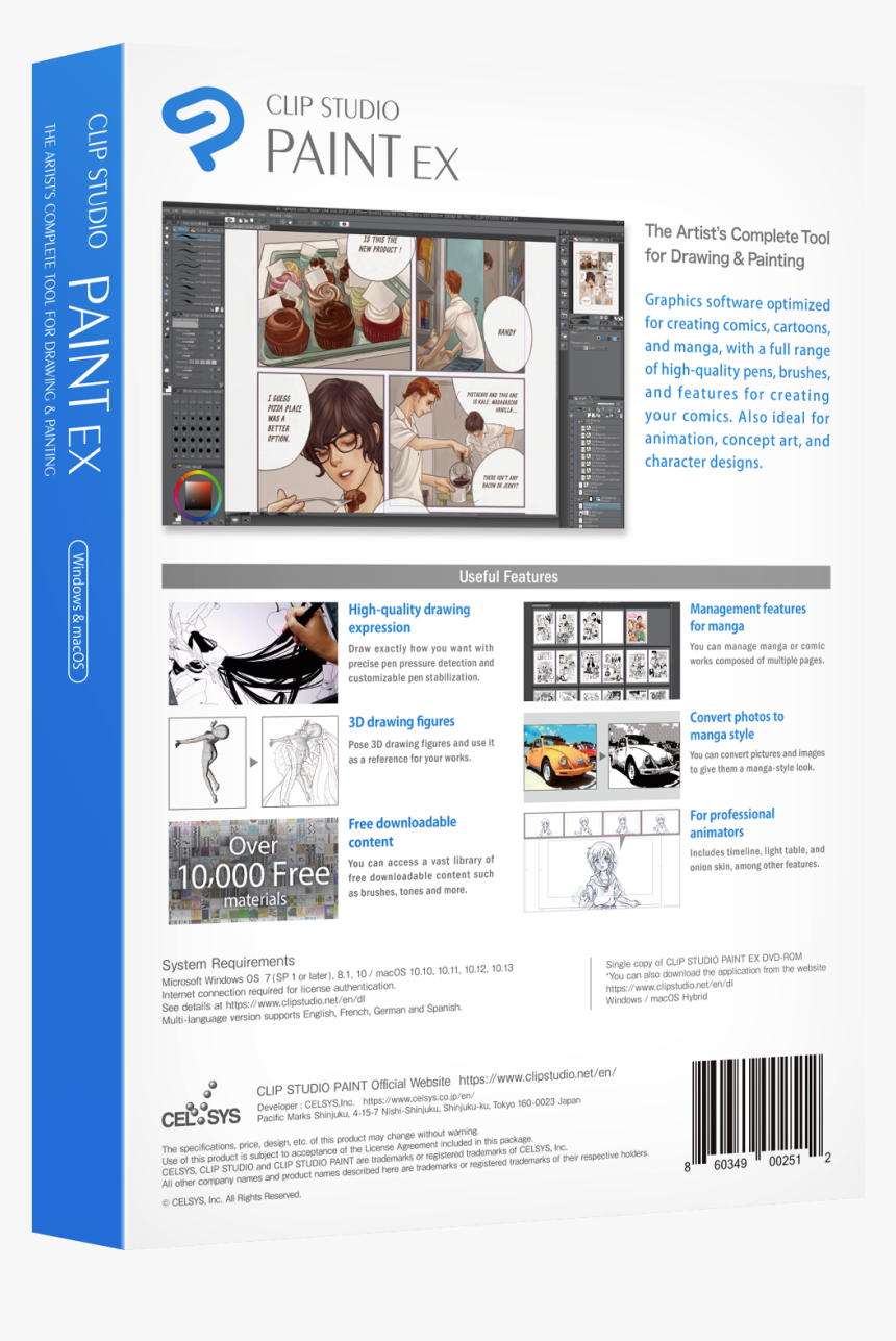 Clip Studio Paint Ex, HD Png Download, Free Download