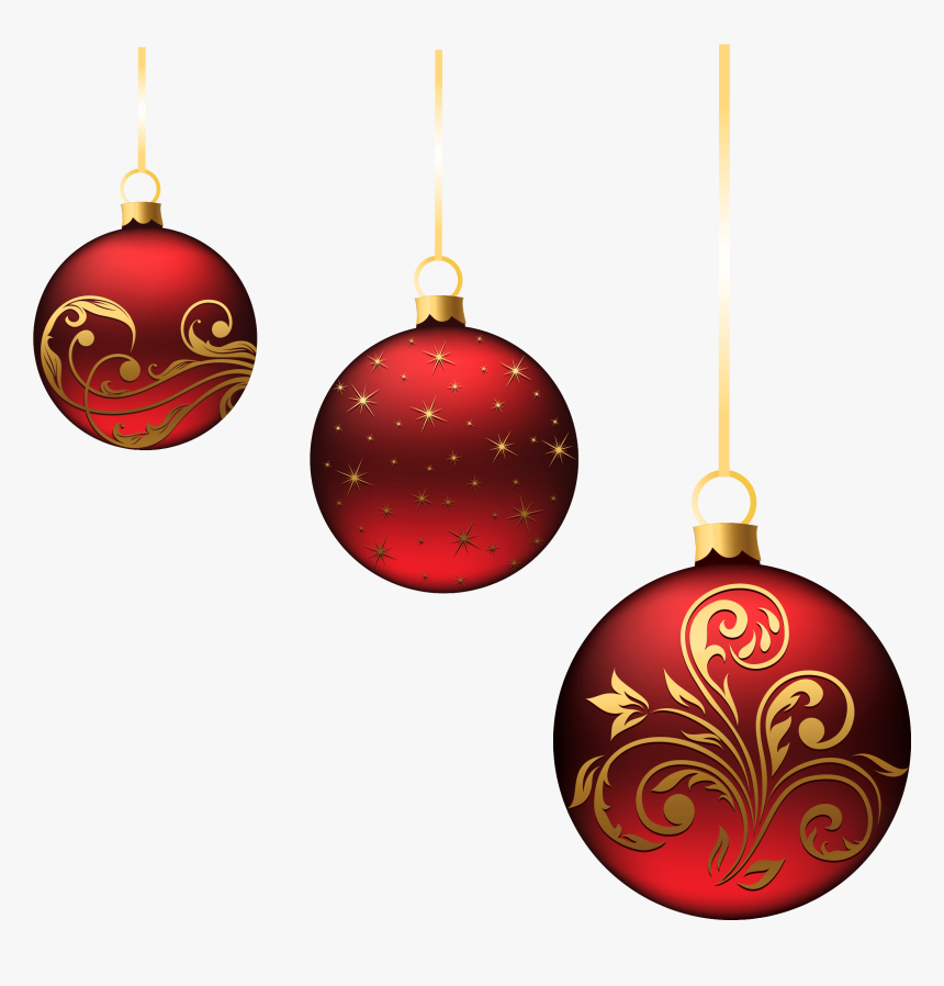 Christmas Decoration Png - Christmas Tree Balls Png, Transparent Png, Free Download