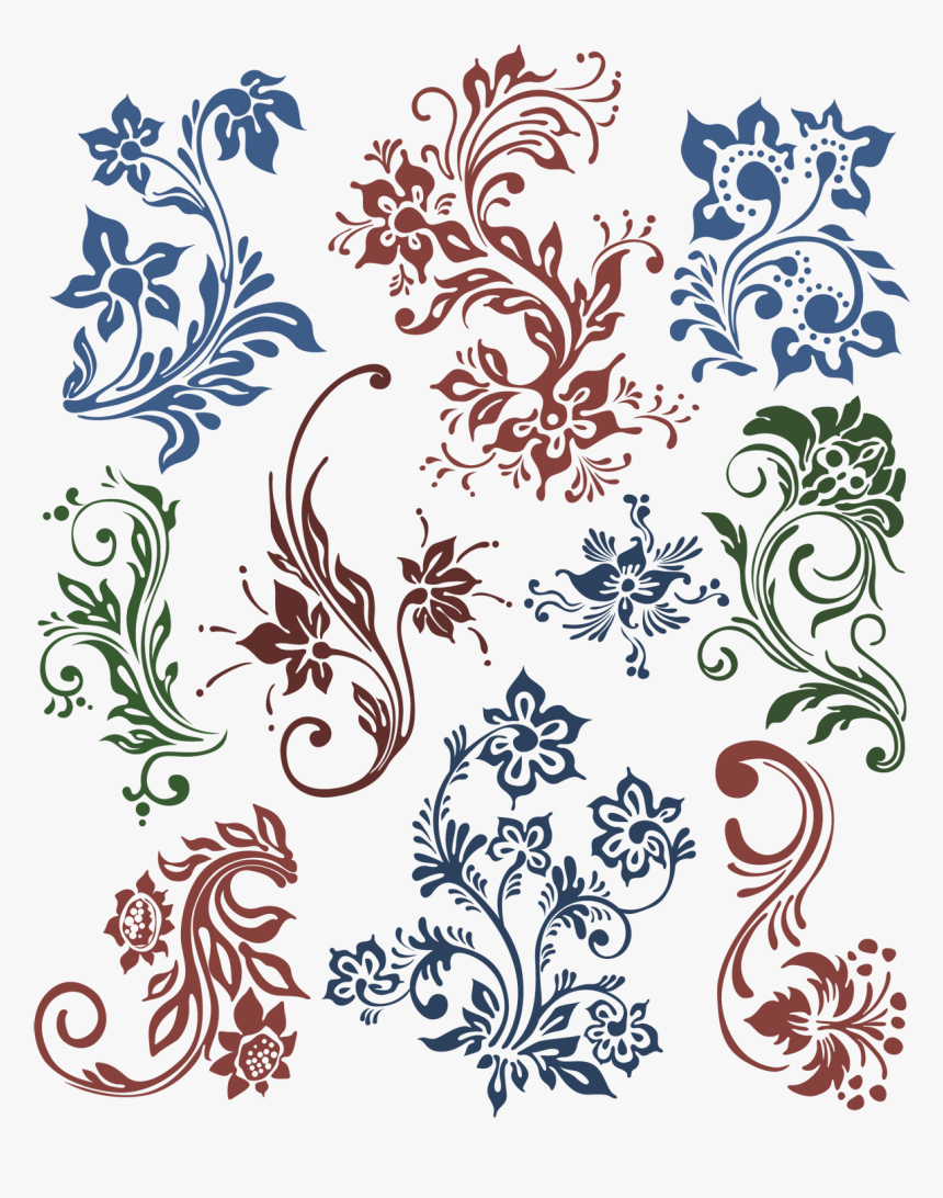 Vector,vector Damask Design,vector Design,vector File,vector - Ornament Vector, HD Png Download, Free Download