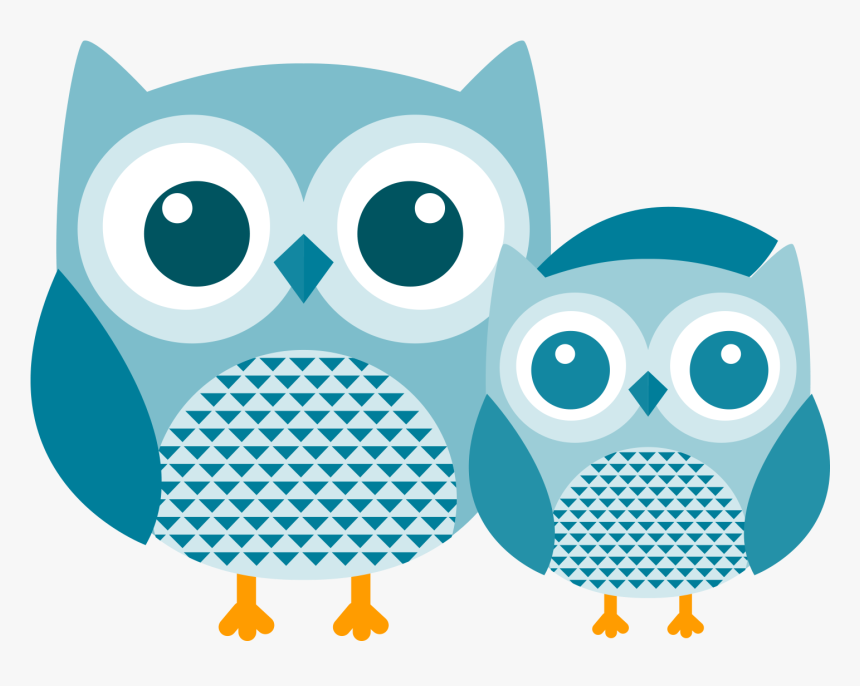 Owl Bird Cartoon Silhouette - Cute Owl Cartoon, HD Png Download, Free Download