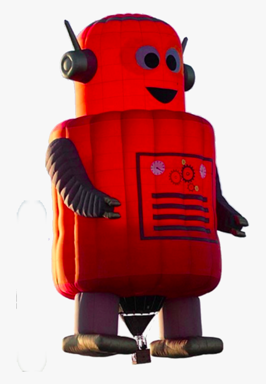 Robot Woozi Pilot - Robot Hot Air Balloon, HD Png Download, Free Download